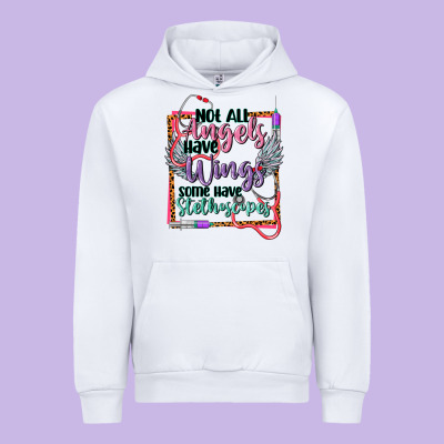 Cowgirl Not All Angels Have Wings Urban Hoodie Designed By Cowgirlartshop