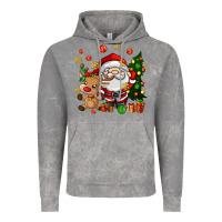 Cloud Rock santa and reindeer Vintage Hoodie - AdoDesignShop