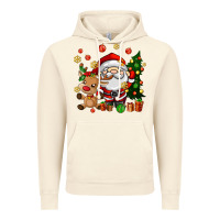 Vintage Artic santa and reindeer Vintage Hoodie - AdoDesignShop
