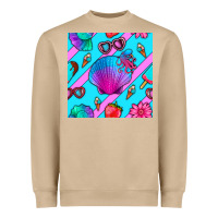Mushroom sea shell Heavyweight Sweatshirt - BundleAndBundleShop