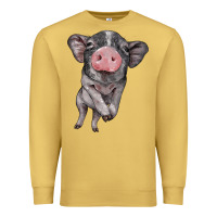 Antique Gold baby pig Premium Sweatshirt - BarkalooDesign