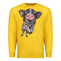 Lemon baby pig Premium Sweatshirt - BarkalooDesign