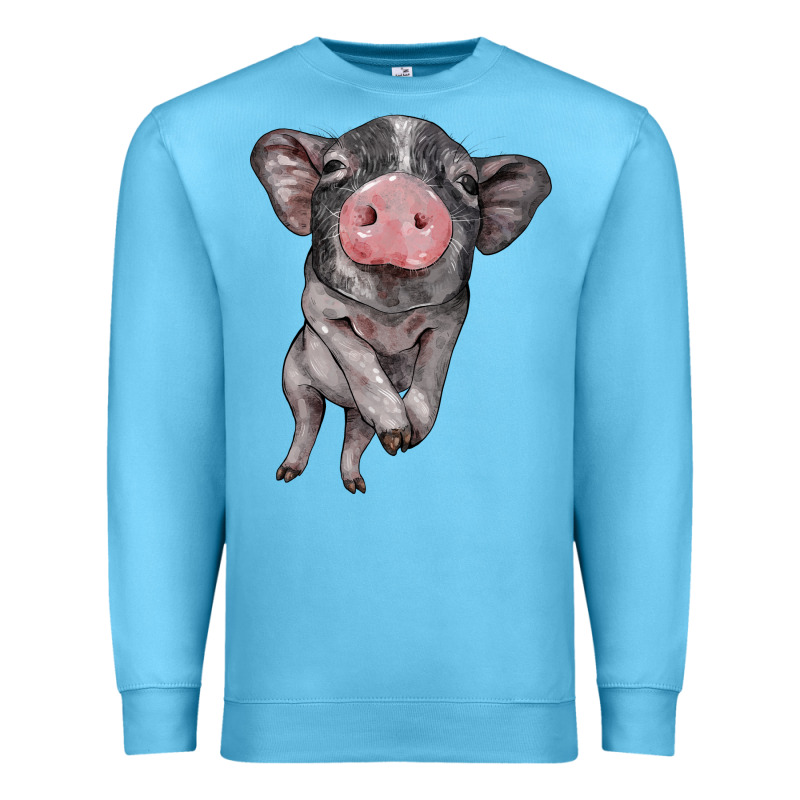 Baby Pig Premium Sweatshirt by BarkalooDesign | Teevron