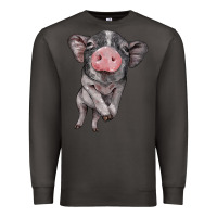 Smoke baby pig Premium Sweatshirt - BarkalooDesign