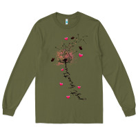 Army Green just breathe Long Sleeve Tee - JahusDesignShop