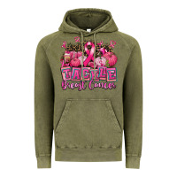 Vintage Olive tackle breast cancer with pumpkin Vintage Hoodie - AdoDesignShop