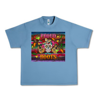 Pebble Blue proud of my roots tumbler Urban Heavy Tee - BundleAndBundleShop