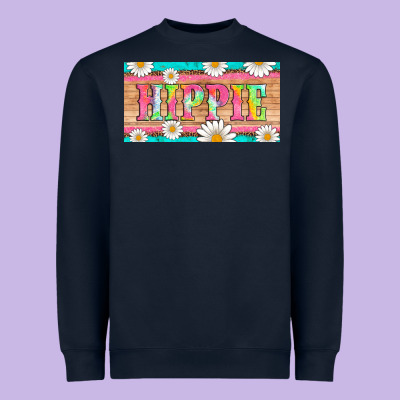 Hippie And Daisys License Plate Template Heavyweight Sweatshirt Designed By Artiststas
