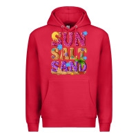 Cardinal sun salt sand summer Premium Hoodie - NancyCooperArtShop