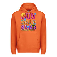 Carrot sun salt sand summer Premium Hoodie - NancyCooperArtShop