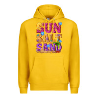 Lemon sun salt sand summer Premium Hoodie - NancyCooperArtShop