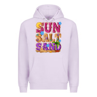 Lilac sun salt sand summer Premium Hoodie - NancyCooperArtShop