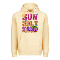 Pina Colada sun salt sand summer Premium Hoodie - NancyCooperArtShop