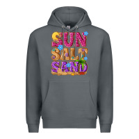 Rock sun salt sand summer Premium Hoodie - NancyCooperArtShop