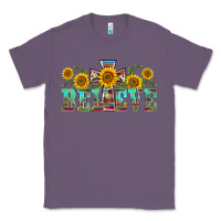 Lavender western believe sunflowers flowers Classic Tee - BarkalooDesign