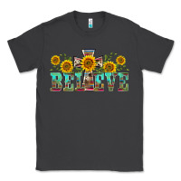 Smoke western believe sunflowers flowers Classic Tee - BarkalooDesign