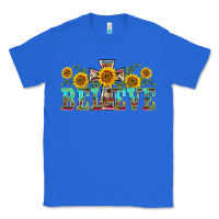 True Royal western believe sunflowers flowers Classic Tee - BarkalooDesign