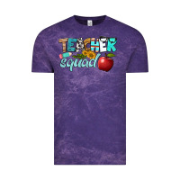 Cloud Purple teacher squad Vintage Tee - BundleAndBundleShop