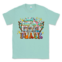 Seafoam just a little ray of pitch black Classic Tee - CowhideDigitalArt