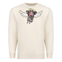 Sandshell angel baby pig Premium Sweatshirt - BarkalooDesign