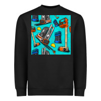 Black construction vehicles Heavyweight Sweatshirt - BundleAndBundleShop