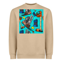 Mushroom construction vehicles Heavyweight Sweatshirt - BundleAndBundleShop