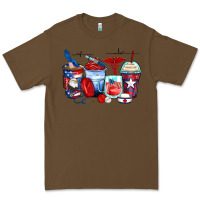 Cacao American nurse coffee cups Premium Tee - Zillion Design Studio
