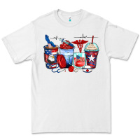 White American nurse coffee cups Premium Tee - Zillion Design Studio