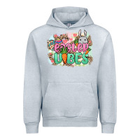 Heather Grey Easter vibes Easter Day Urban Hoodie - HowdyJamesFarm