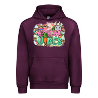 Mauve Wine Easter vibes Easter Day Urban Hoodie - HowdyJamesFarm