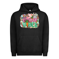 Pigment Black Easter vibes Easter Day Urban Hoodie - HowdyJamesFarm