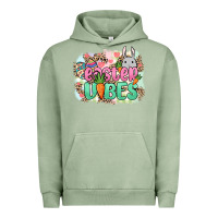 Pigment Oil Green Easter vibes Easter Day Urban Hoodie - HowdyJamesFarm