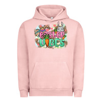 Pigment Salmon Easter vibes Easter Day Urban Hoodie - HowdyJamesFarm