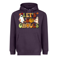 Plum halloween lets go ghouls Heavyweight Hoodie - BarkalooDesign