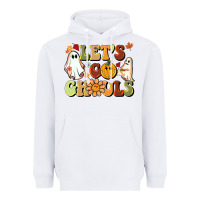 White halloween lets go ghouls Heavyweight Hoodie - BarkalooDesign