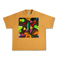 Peanut Butter margarita and taco seamless pattern Urban Heavy Tee - BundleAndBundleShop