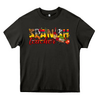 Asphalt spanish teacher Heavy Core Tee - texasbilliewilder