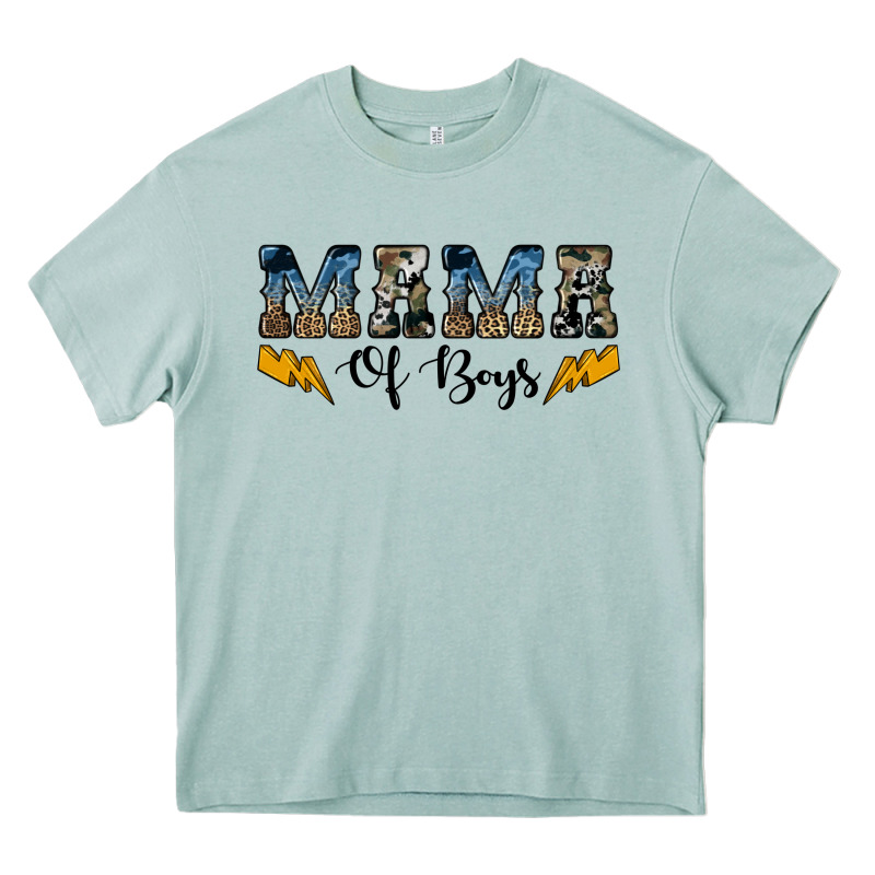 Western Mama Of Boys Heavy Core Tee by Artiststas | Teevron