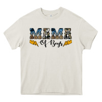 Cream western mama of boys Heavy Core Tee - Artiststas