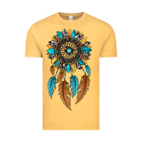 Vintage Mustard dreamer catcher sunflower Vintage Tee - JahusDesignShop