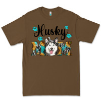 Cacao husky mom western Premium Tee - RanaPortraitStore