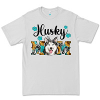 Dove Grey husky mom western Premium Tee - RanaPortraitStore