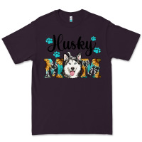 Plum husky mom western Premium Tee - RanaPortraitStore