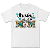 White husky mom western Premium Tee - RanaPortraitStore