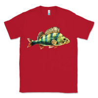 Red Perch Fish Classic Tee - LillyAllenDesigns