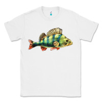 White Perch Fish Classic Tee - LillyAllenDesigns