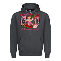 Smoke with god all things are possible Zipper Hoodie - NancyCooperArtShop
