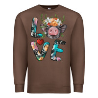 Chestnut pig love Premium Sweatshirt - BarkalooDesign