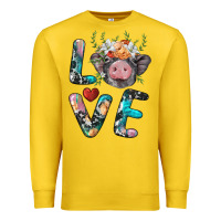 Lemon pig love Premium Sweatshirt - BarkalooDesign