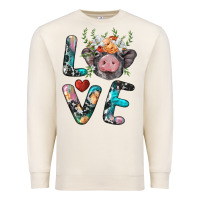 Sandshell pig love Premium Sweatshirt - BarkalooDesign